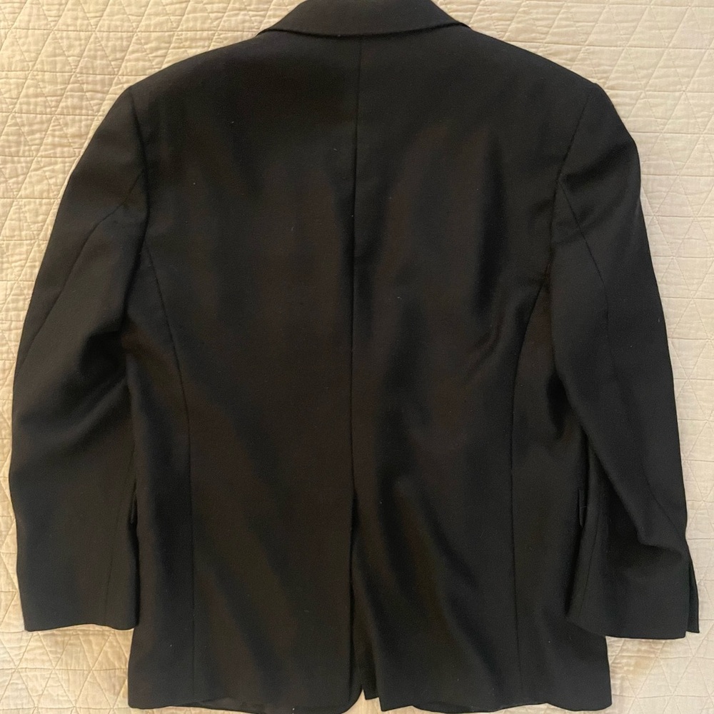 HART SCHAFFNER & MARX Gold Trumpeter x Loro Piana Cashmere Jacket in Black 42 R‎ - Picture 7 of 7